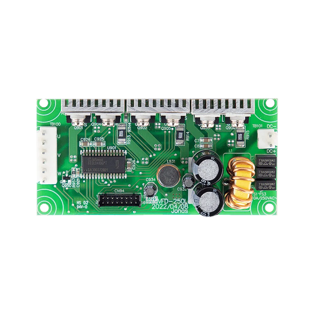 250W DC/DC Variable Frequency Drive for 48V class motor, 3-phase 0-34V / 7.2A