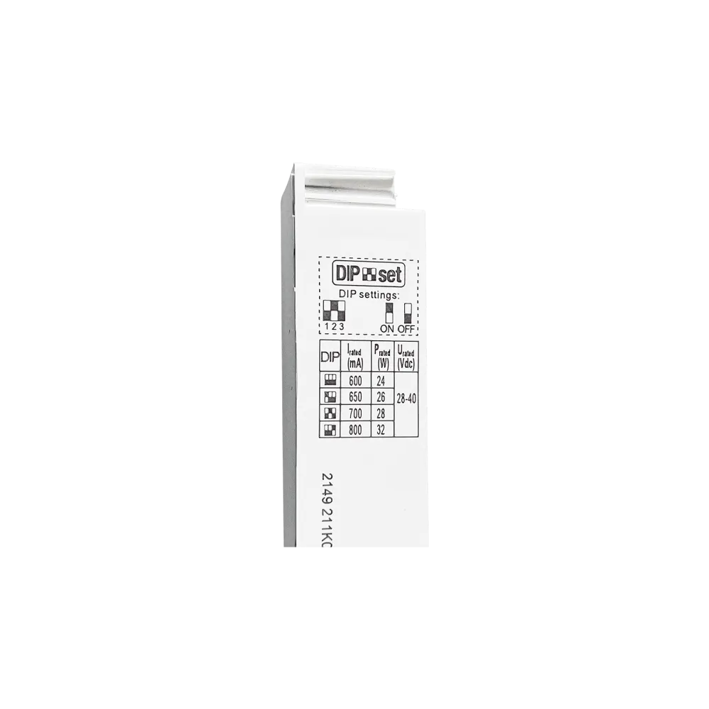32W LED Driver Constant Current 600/650/700/800mA, 28-40Vdc
