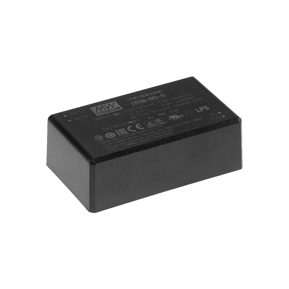 60W PCB Mount Power Supply encapsulated 15V/4A