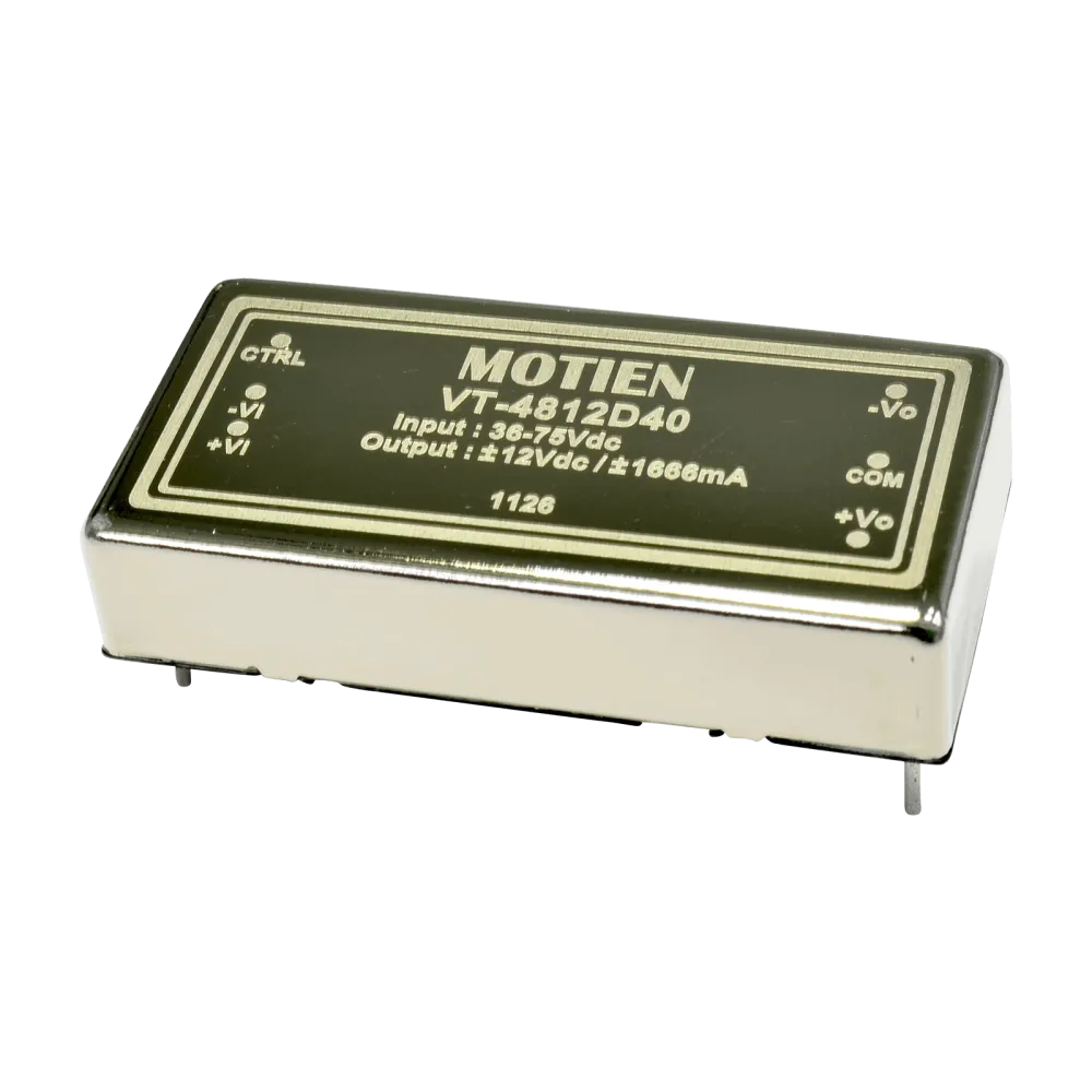 40W DC/DC-Converter, Input 36…75V, Output 12V/3.333A
