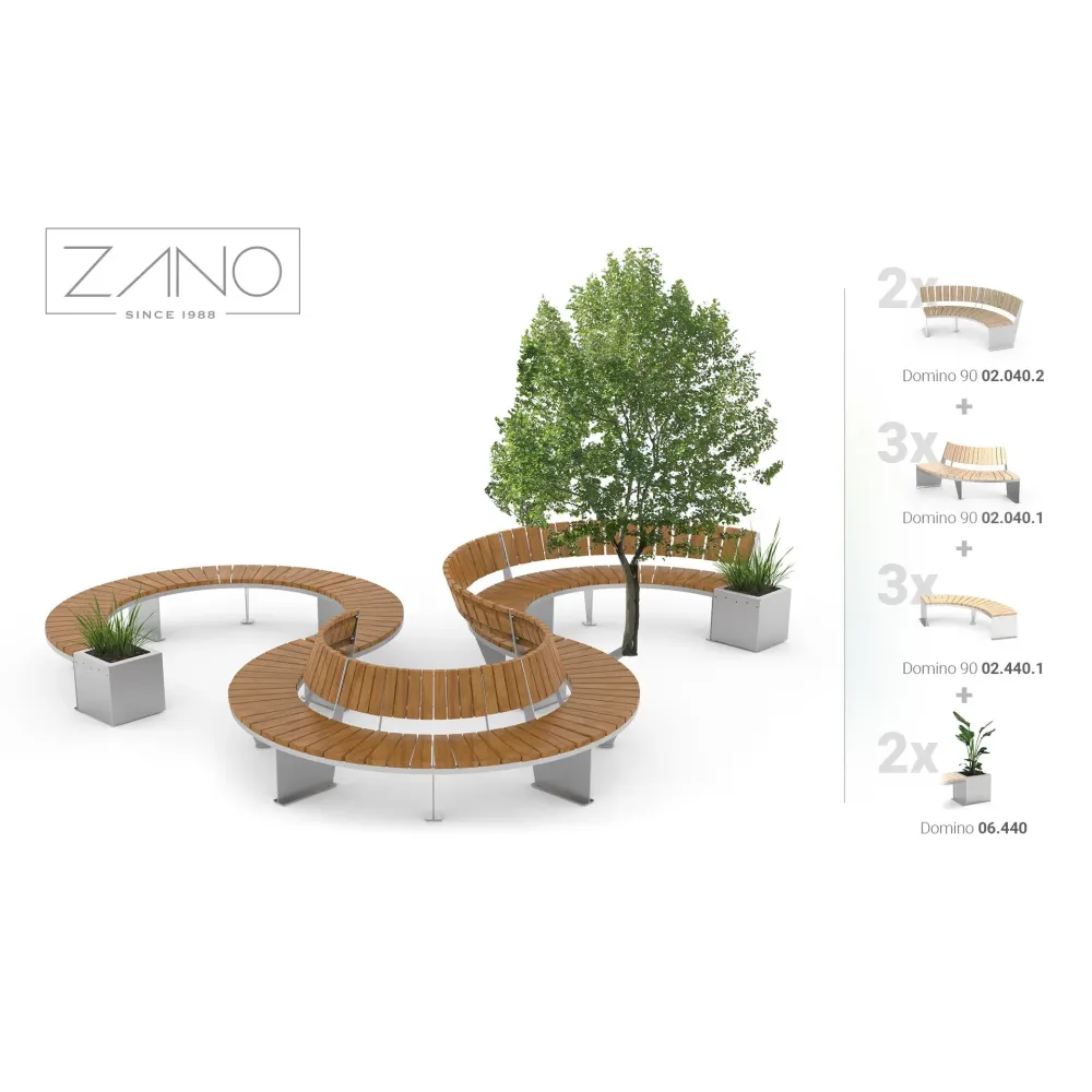 Domino bench 90