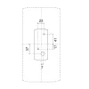 Up&Down Wall 7501W/WC3.NB-Wall - Wall luminaire Single Emission - Built-in driver