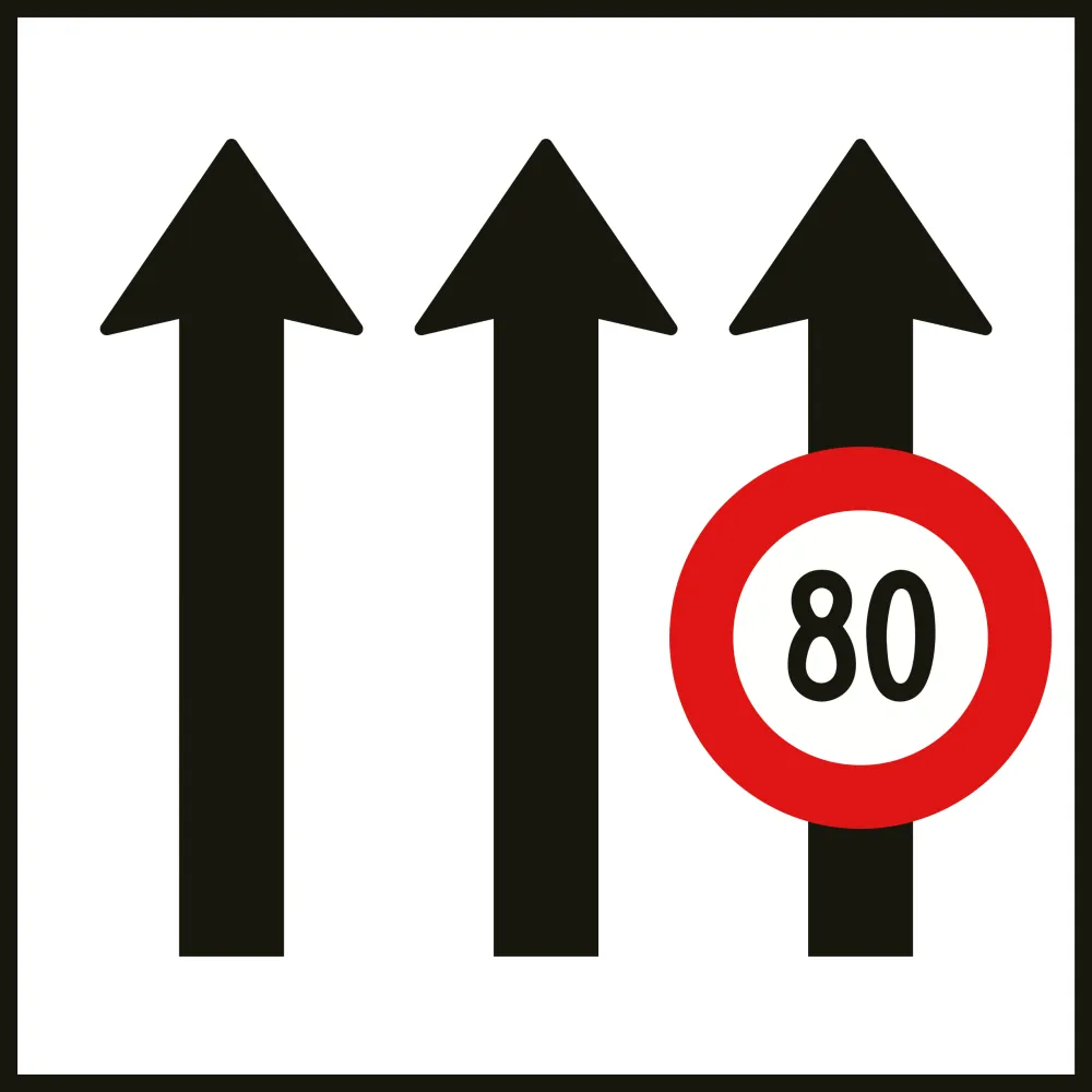 4.77.1 Lane allocation with speed limit