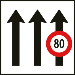 4.77.1 Lane allocation with speed limit