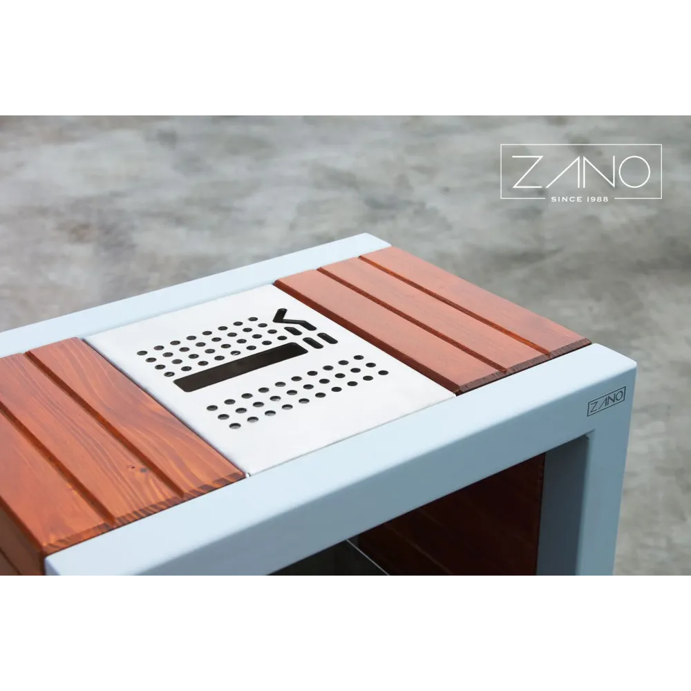 Pavo Litter Bin with ashtray