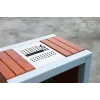 Pavo Litter Bin with ashtray