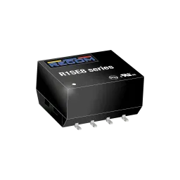 1W DC/DC converter, input 5V +/-10%, output 5V/200mA, SMD