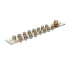 Earthing busbar, 250A, number of poles: 17