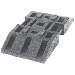 Beacon base made of plastic