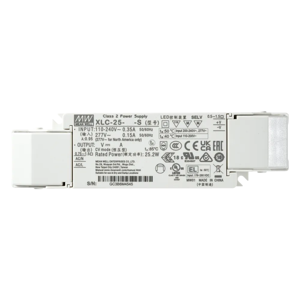 25W LED driver 24V/1.05A, Independent