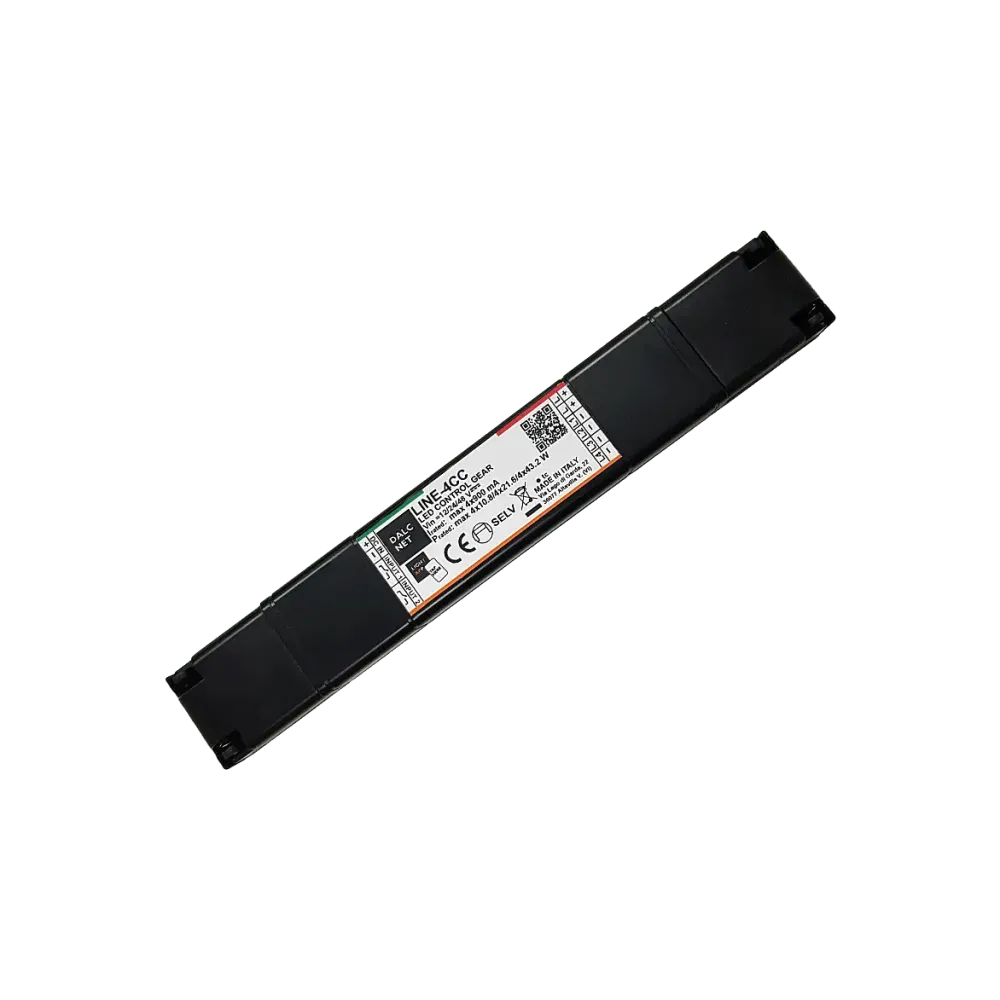 4 channel LED dimmer, constant current output max. 0.9A, input 12-48VDC