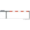 Replacement beams for arm barrier