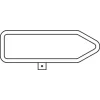 Tubular frame for directional signs RoWi-Connect
