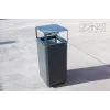 Stilo Litter Bin with Ashtray