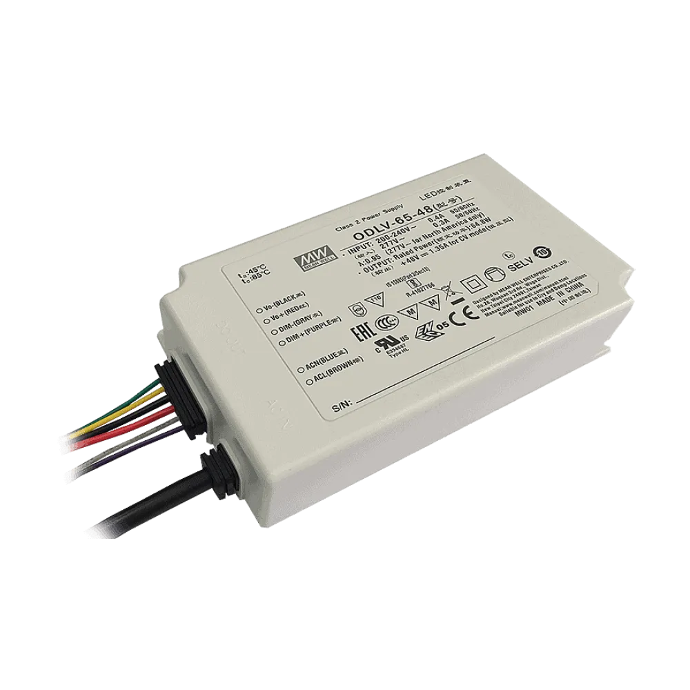 50W LED Driver 12V/4.2A, 2in1 PWM Style Dimming