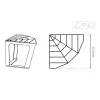 Scandik seat 90°