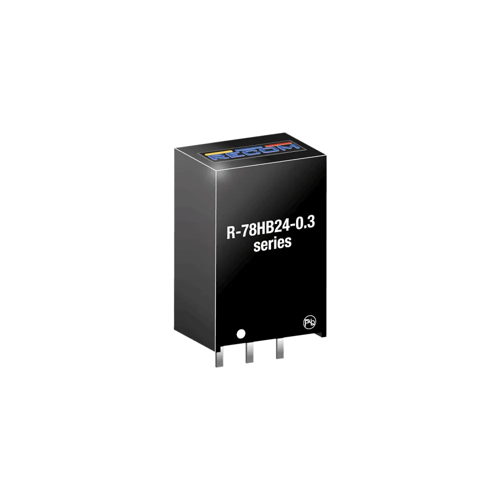 7.2W DC/DC Converter, Input 36…72V, Output 24V/300mA, SIP3