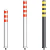 Flexible black or white barrier post 