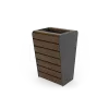 Soft litter bin with ashtray