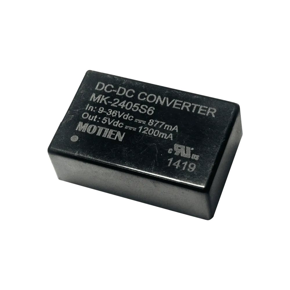 6W DC/DC-Converter, Input 9…36V, Output +/-5V / +/-0.6A