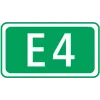 4.56 Number sign for european roads
