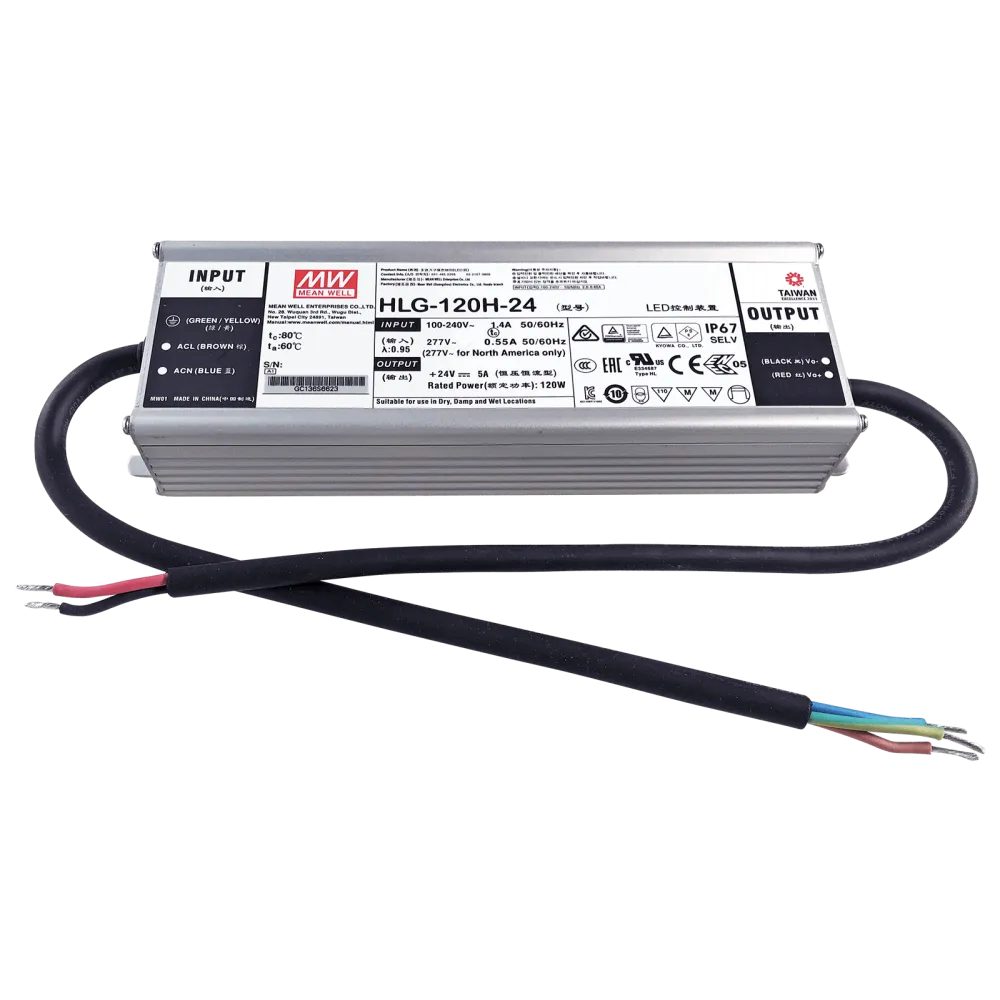 120W LED Driver CV+CC 24V/5A