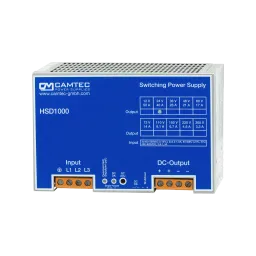 480W DIN rail power supply 60V/8A, 3-phase