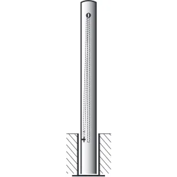 Bollards for Kaba cylinder 