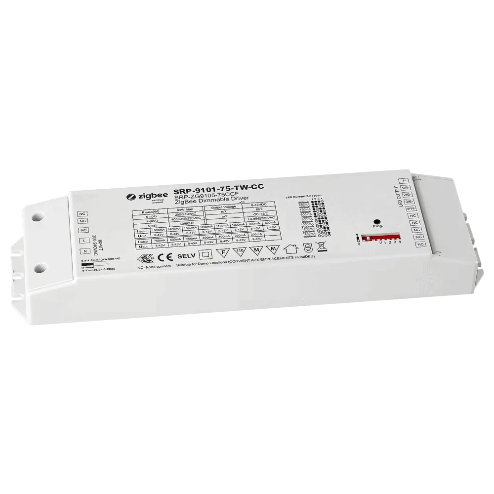 75W ZIGBEE 3.0, TUNABLE WHITE, LED DRIVER CC