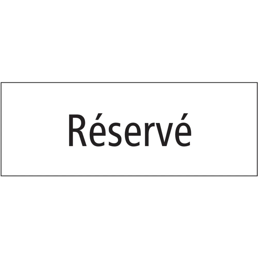 Reserved