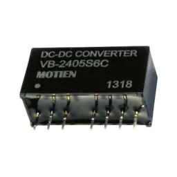 6W DC/DC-Converter, Input 36…75V, Output +/-15V / +/-0.2A