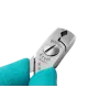 Pointed cutter, angled, wide head