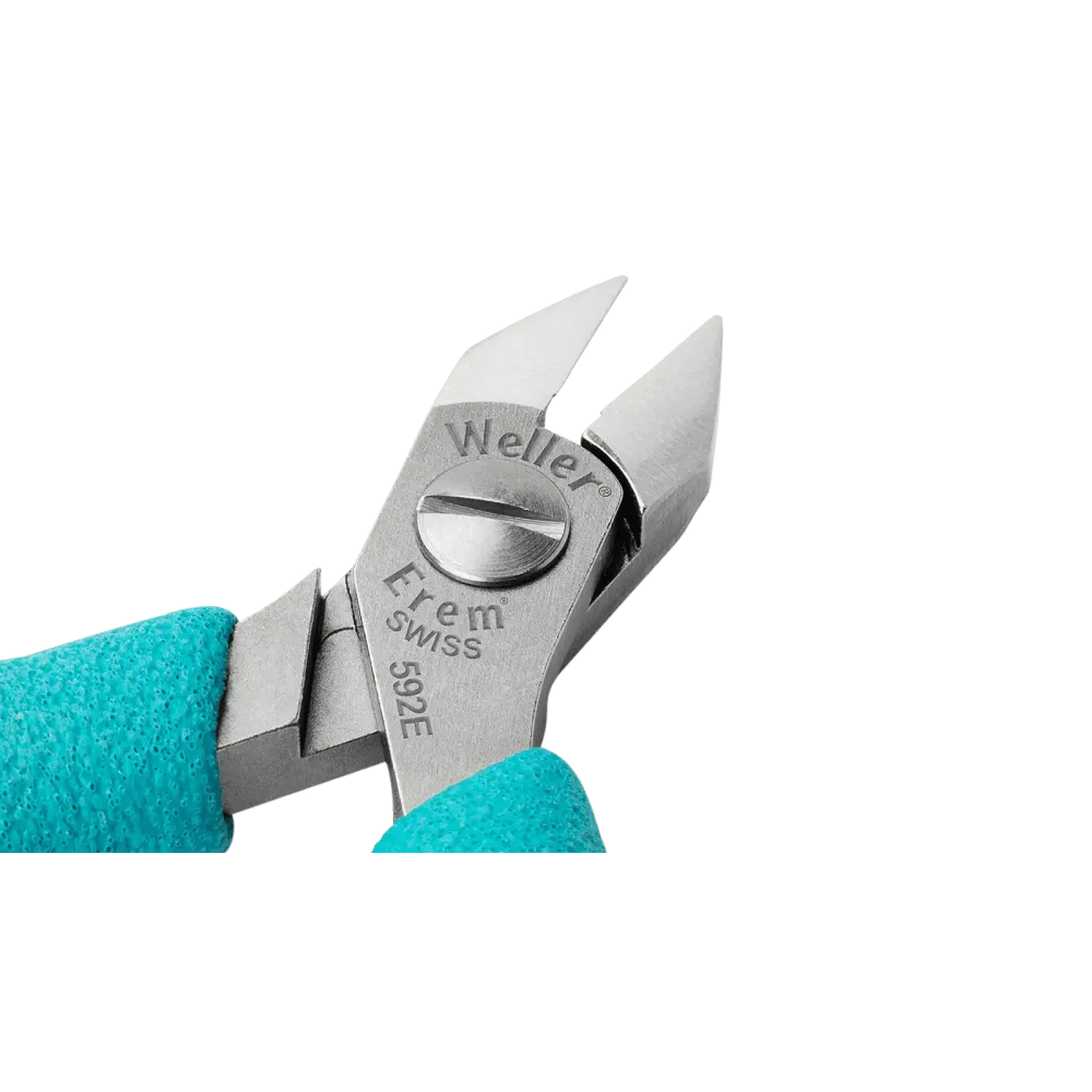 Side cutter, pointed recessed head
