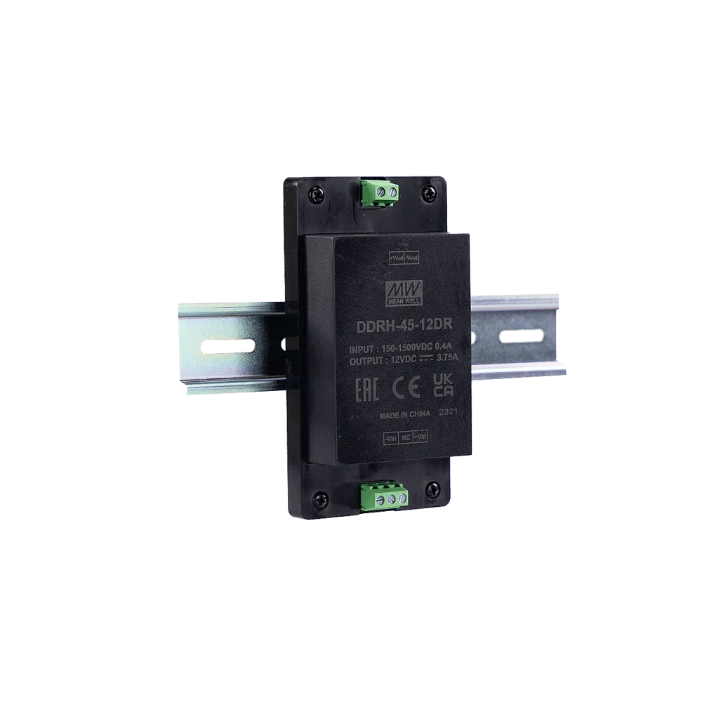 45W DC/DC-Converter, Input 150…1500Vdc, Output 24V/1.87A