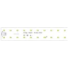 LED Module 725x35mm / 4000K / CRI >80 / 78LED