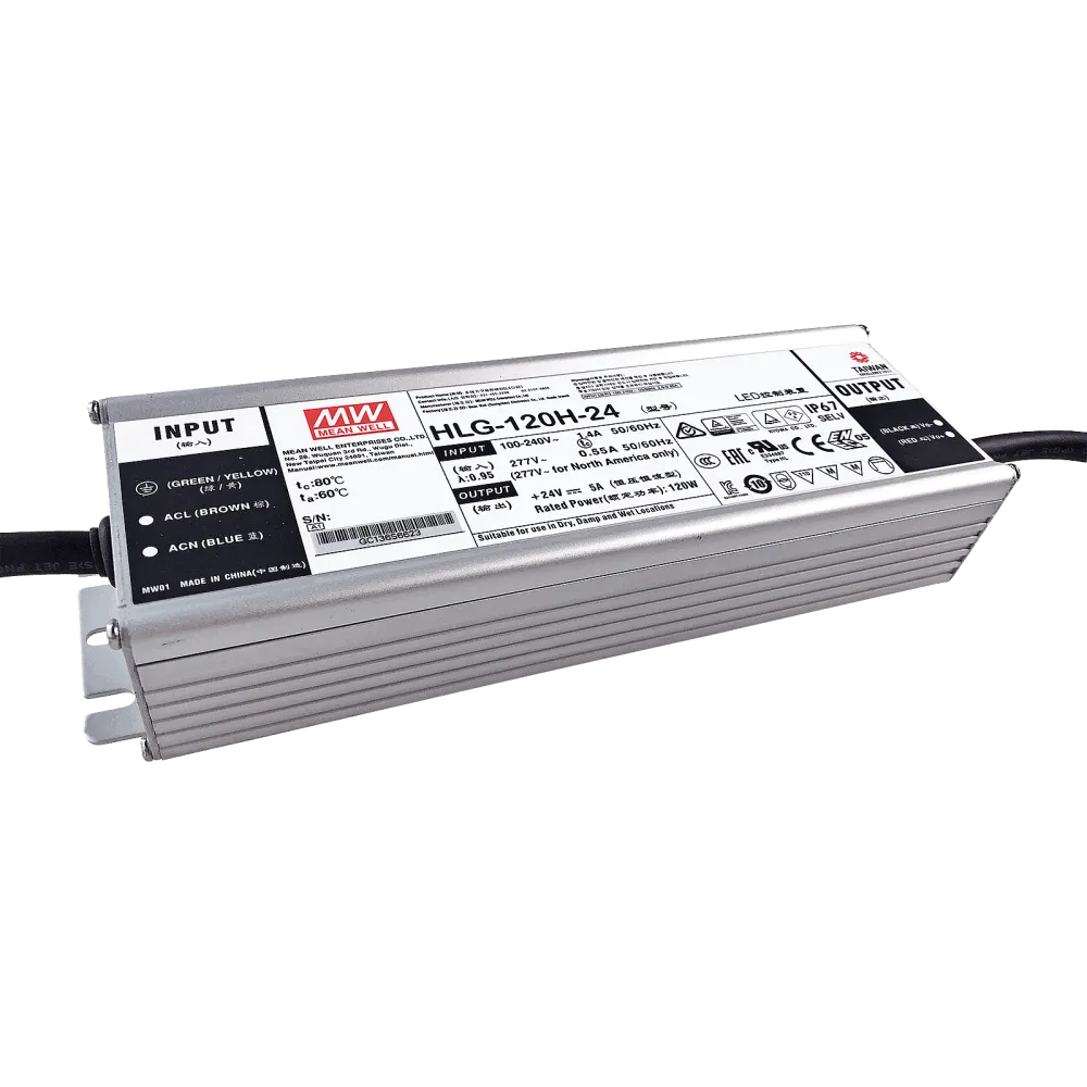 120W LED Driver CV+CC 24V/5A
