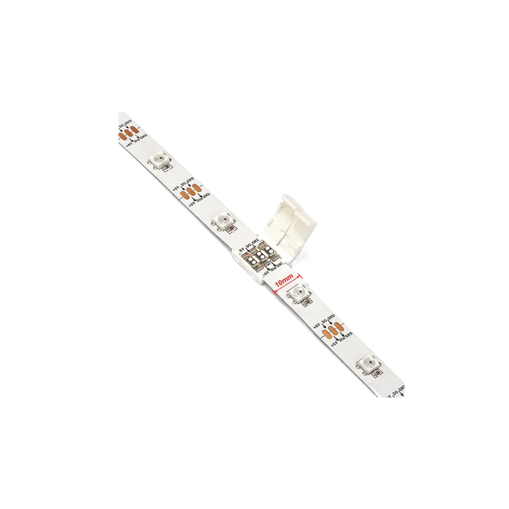 LED strip connector, 10mm, 2-5-pin