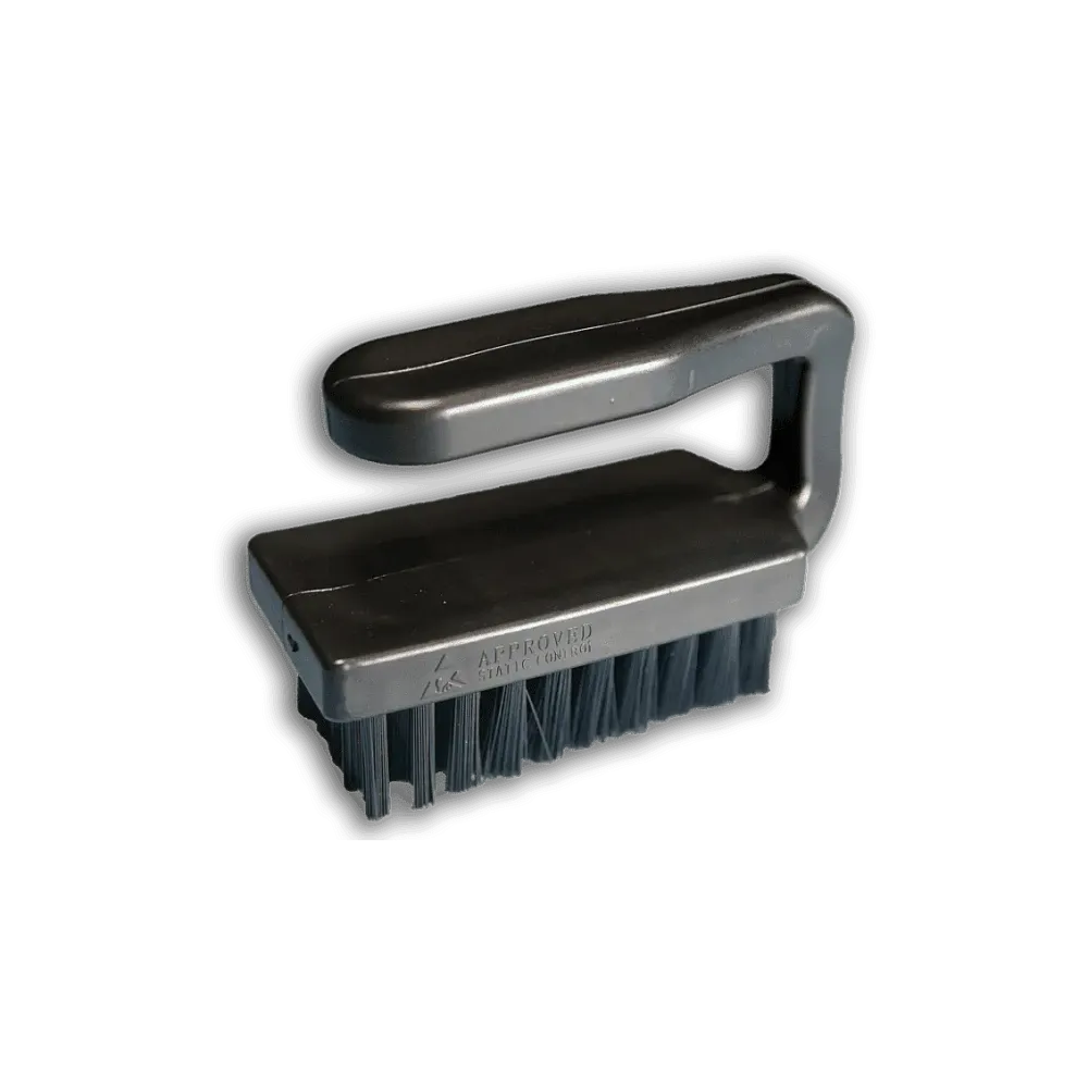 ESD dissipative brush, hard, 30 x 65mm