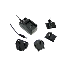 24W Interchangeable Industrial Wall Mount Adaptor 24V/1A