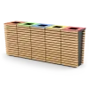 Flash recycling bin