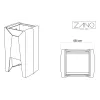 Photon litter bin