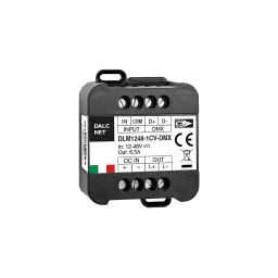 1 channel DMX LED dimmer, constant voltage 12-48VDC