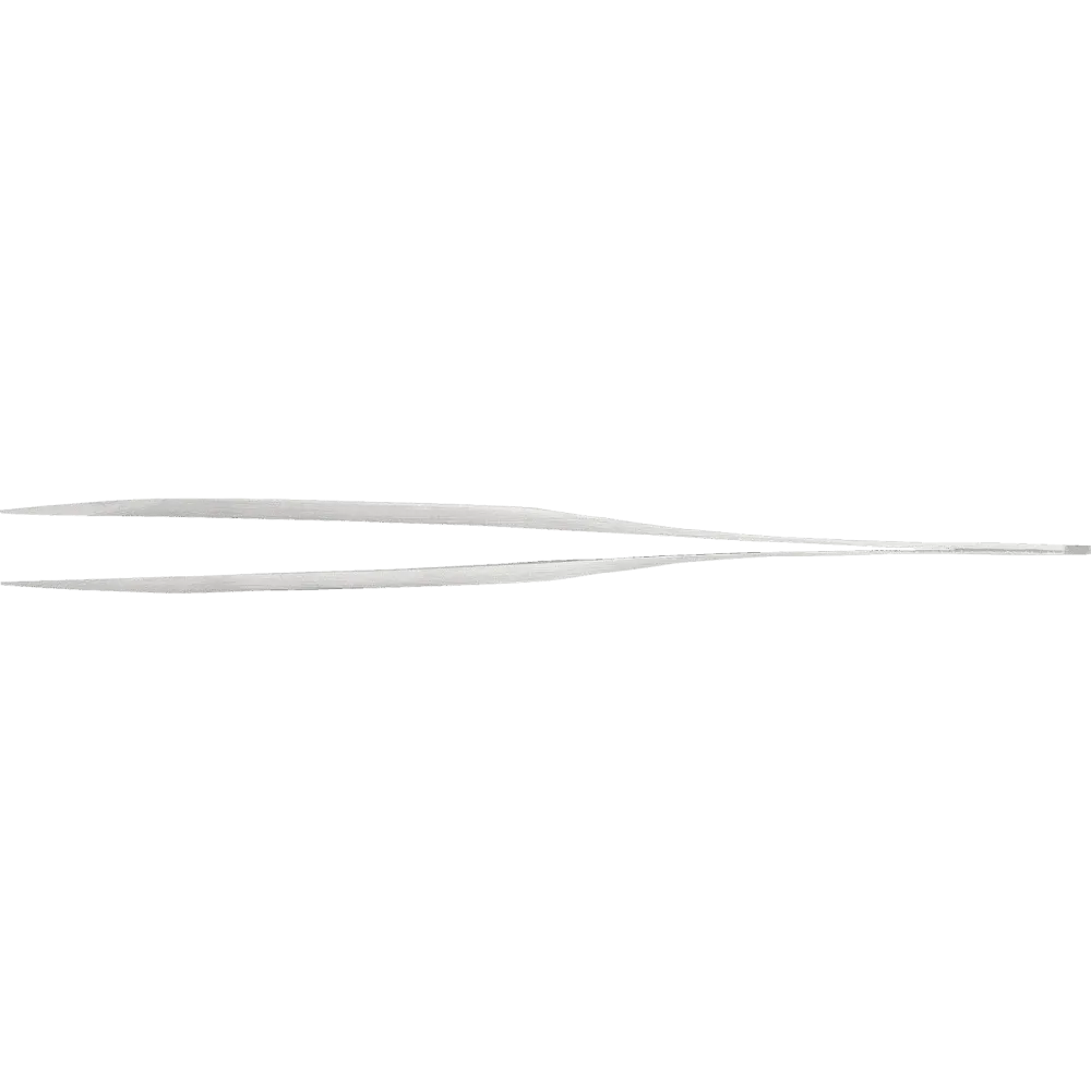 Precision tweezers with pointed tips. Very robust