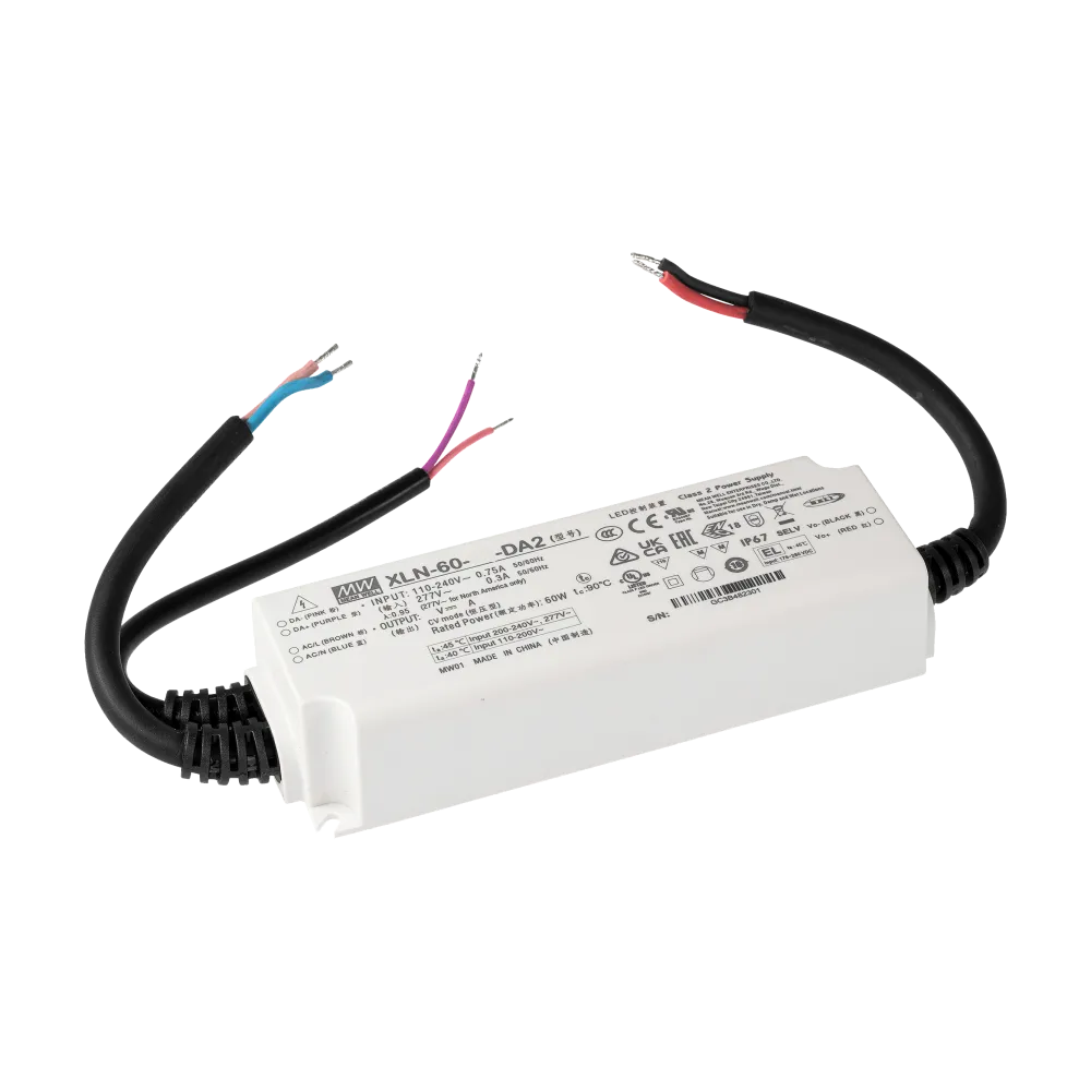 60W LED converter 24V/2.5A, DALI2