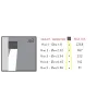 Modo Wall 603W1/WP70AB-Wall - Module Single Emission Blade of light