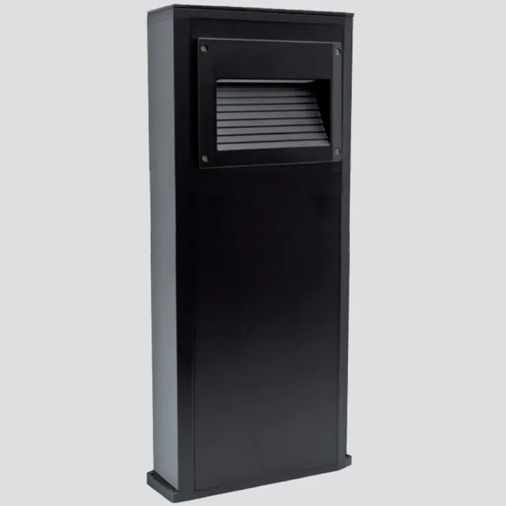 Square Small Pole 295F1/WR3.PR-Small Poles - Bollard H. 1000 rectangular window