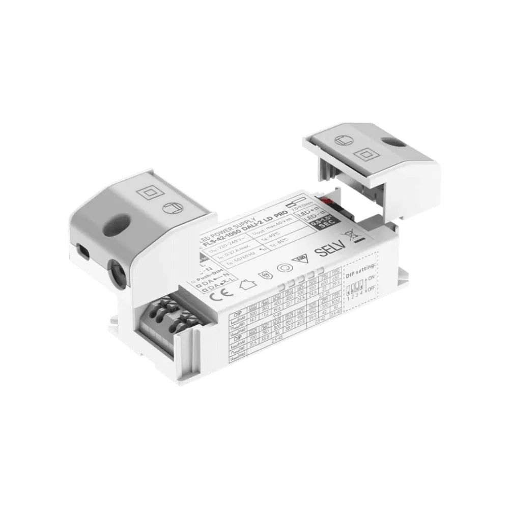 42W LED Driver Constant Current 300 to 1050mA, 2.5 to 49Vdc, DALI2