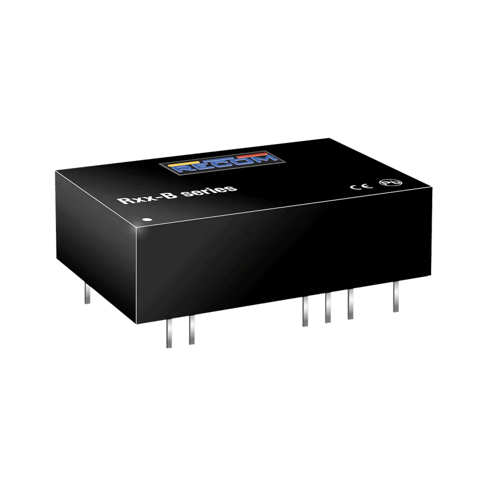 3W DC/DC-Converter, Input 5V, Output 41…120V/25mA, DIP24
