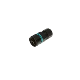 Techno Mini Circular Connector TH387, Plug, 4P, Crimp, D7-12, IP66/IP68