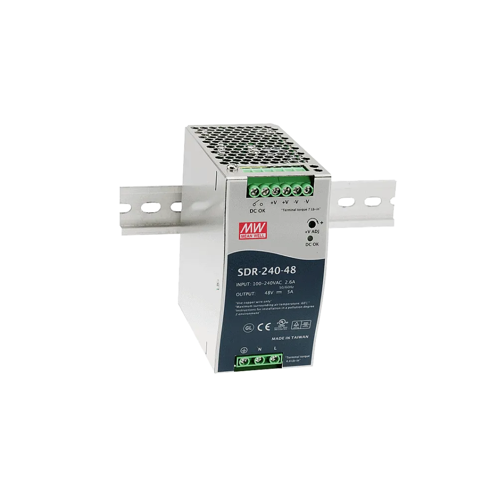 240W DIN Rail Power Supply 48V/5A